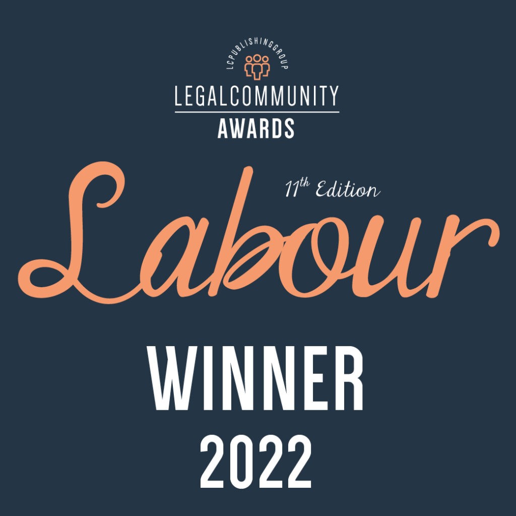 WI LEGAL vince il premio STUDIO DELL’ANNO DIRITTO DELLO SPORT